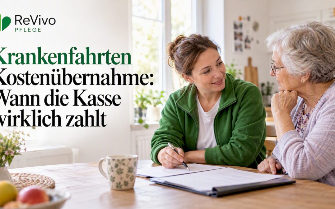 Krankenfahrten Kostenübernahme: Wann die Kasse wirklich zahlt