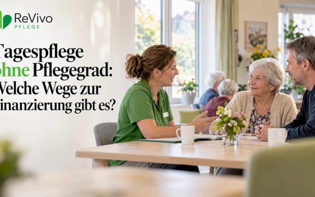 Tagespflege ohne Pflegegrad: Welche Wege zur Finanzierung gibt es?