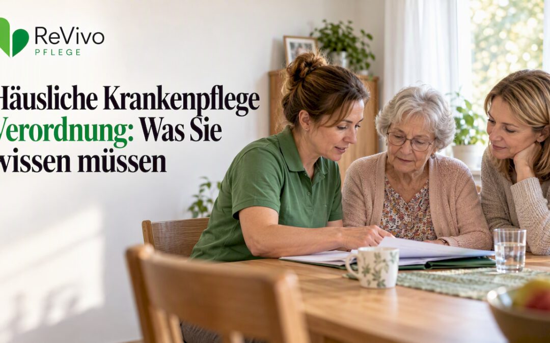 Häusliche Krankenpflege Verordnung: Was Sie wissen müssen