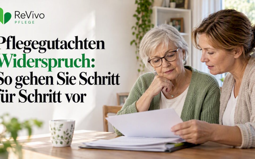 Pflegegutachten Widerspruch: So gehen Sie Schritt für Schritt vor