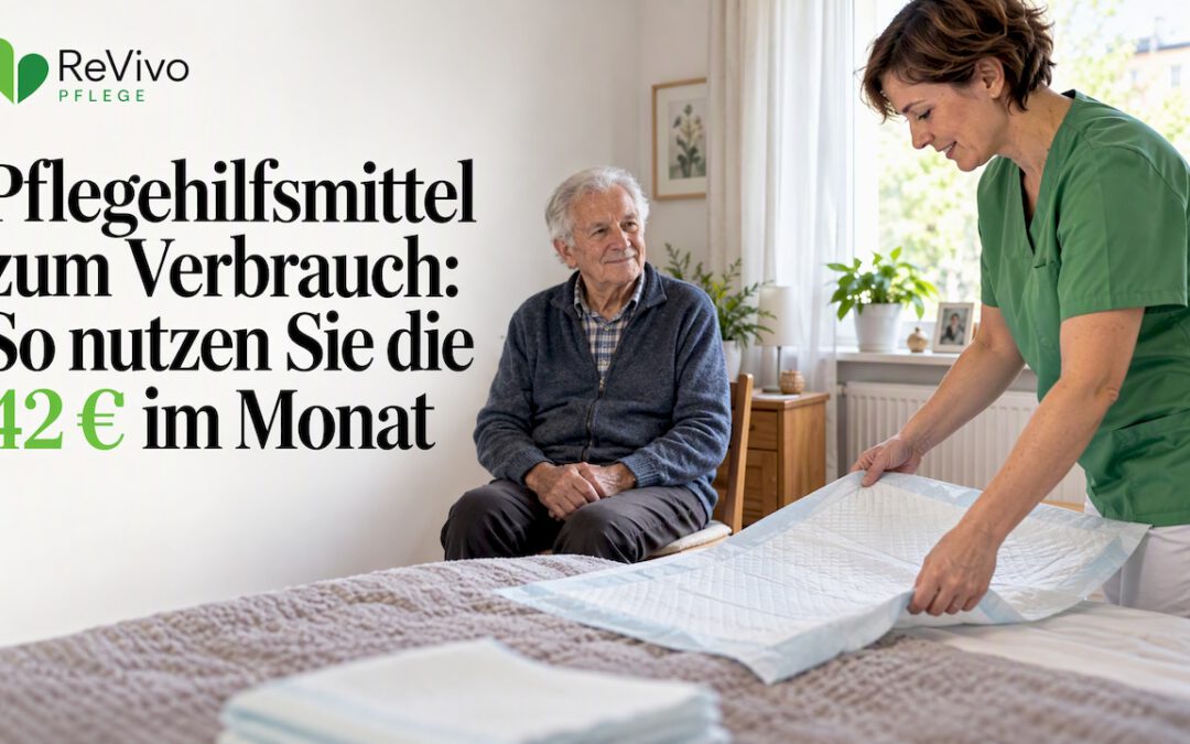 Pflegehilfsmittel zum Verbrauch: So nutzen Sie die 42 € im Monat