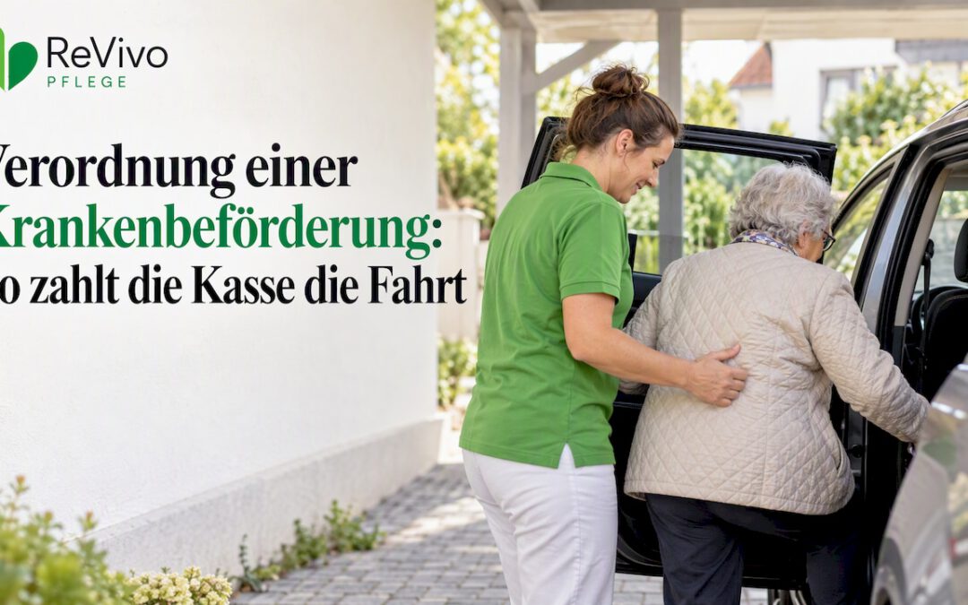 Verordnung einer Krankenbeförderung: So zahlt die Kasse die Fahrt